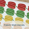 Bell Peppers • Peel-and-Stick Wall Decals