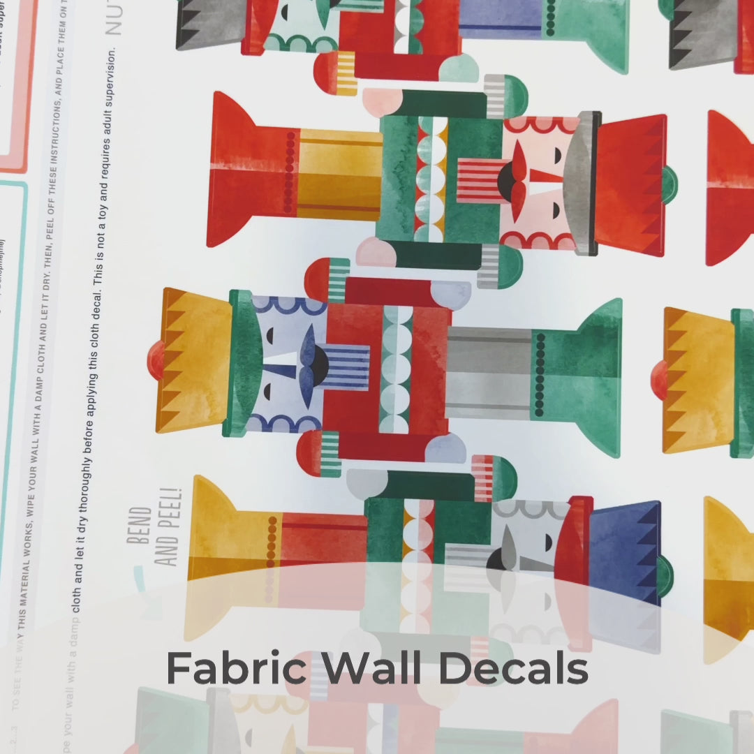 Nutcrackers Peel-and-Stick Wall Decals