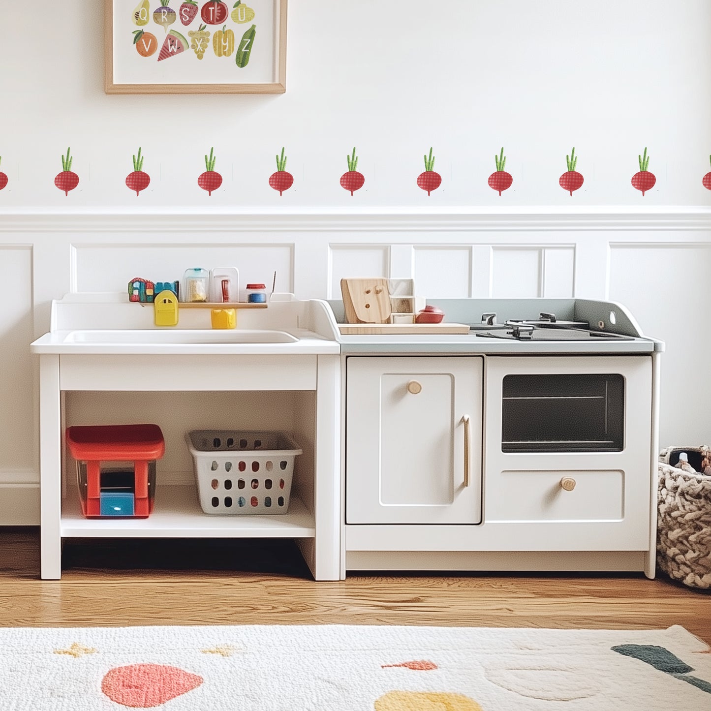 Fresh Radishes • Peel-and-Stick Wall Decals