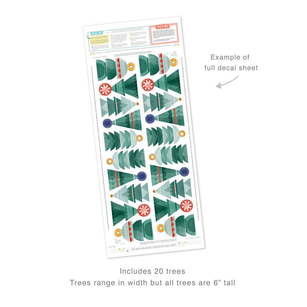
                  
                    Scandi Pines • Peel - and - Stick Wall Decals 4
                  
                