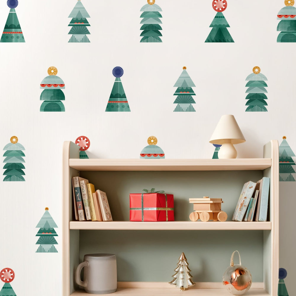 Scandi Pines • Peel - and - Stick Wall Decals 1