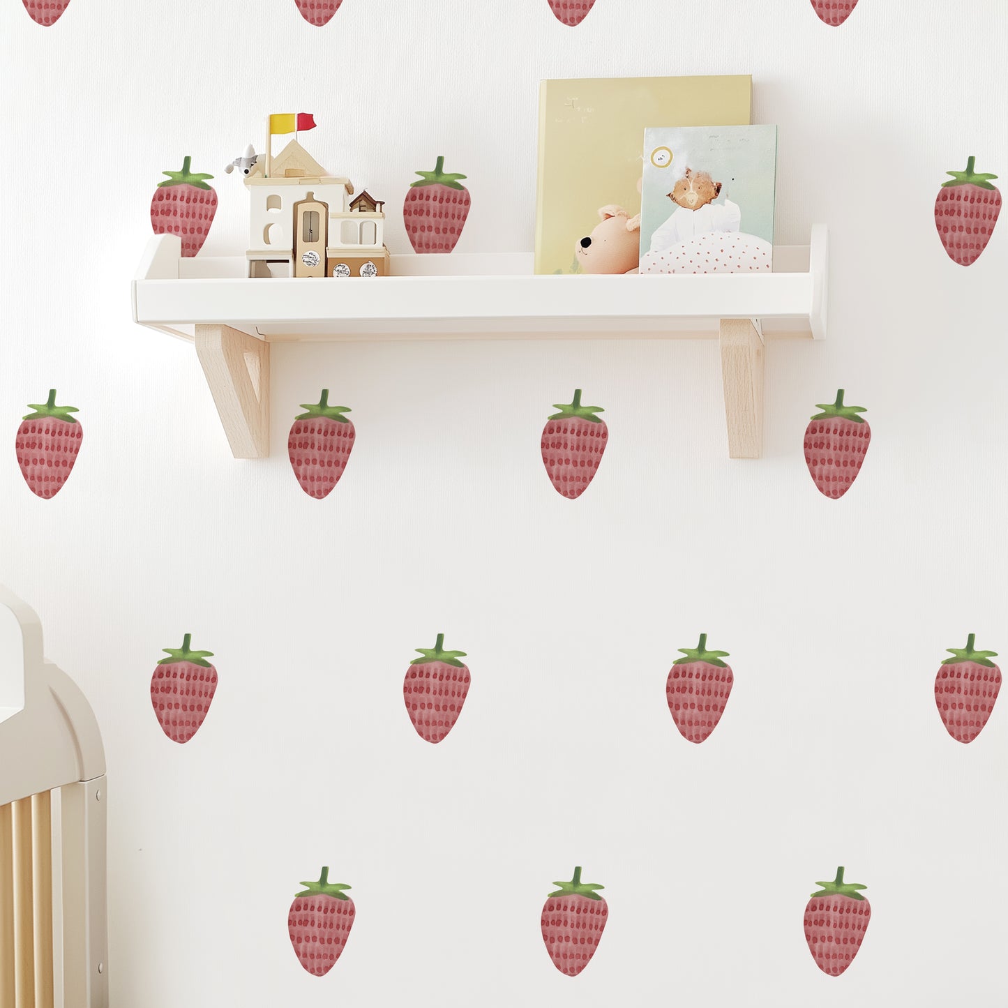 Strawberries • Peel-and-Stick Wall Decals