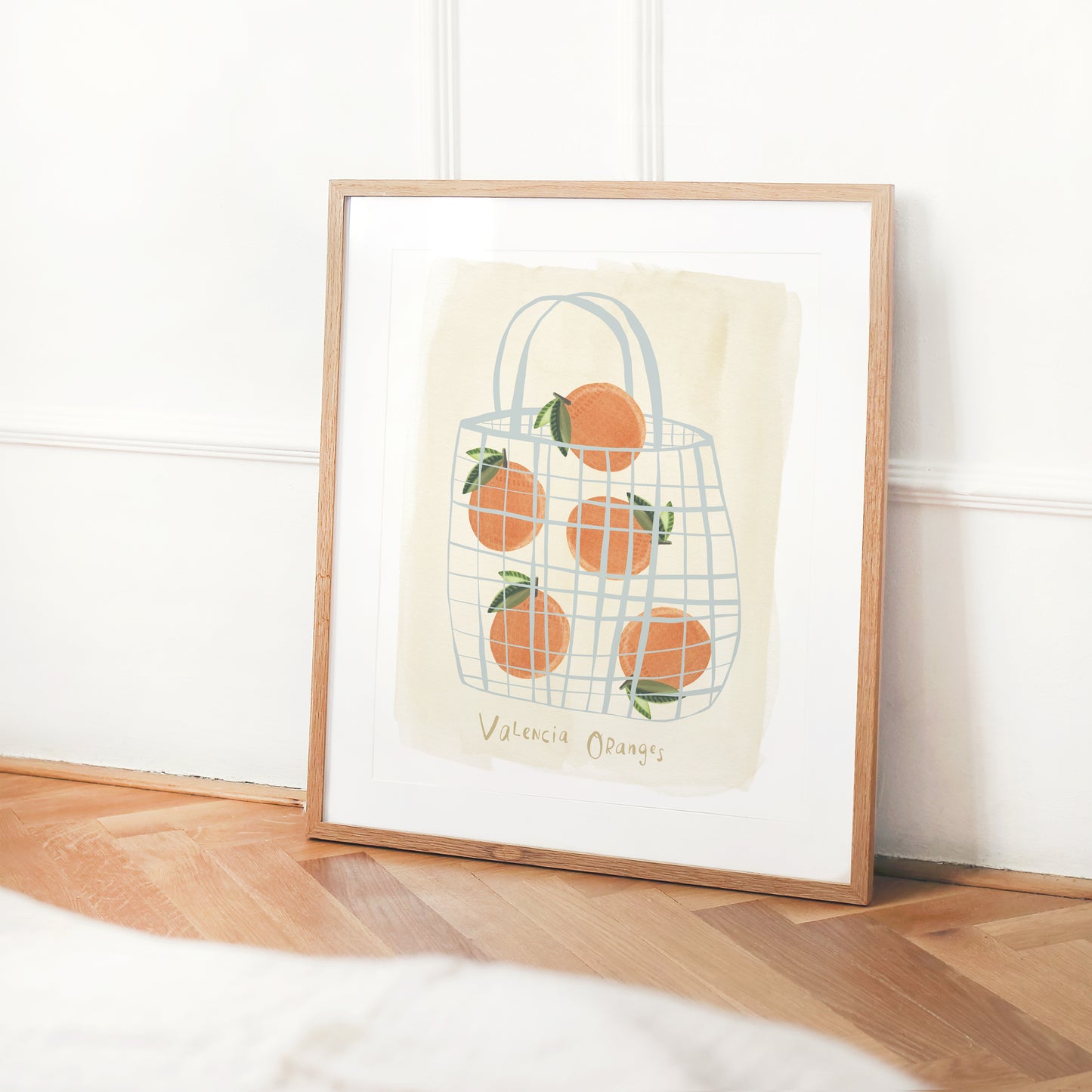 Valencia Oranges • Paper Print