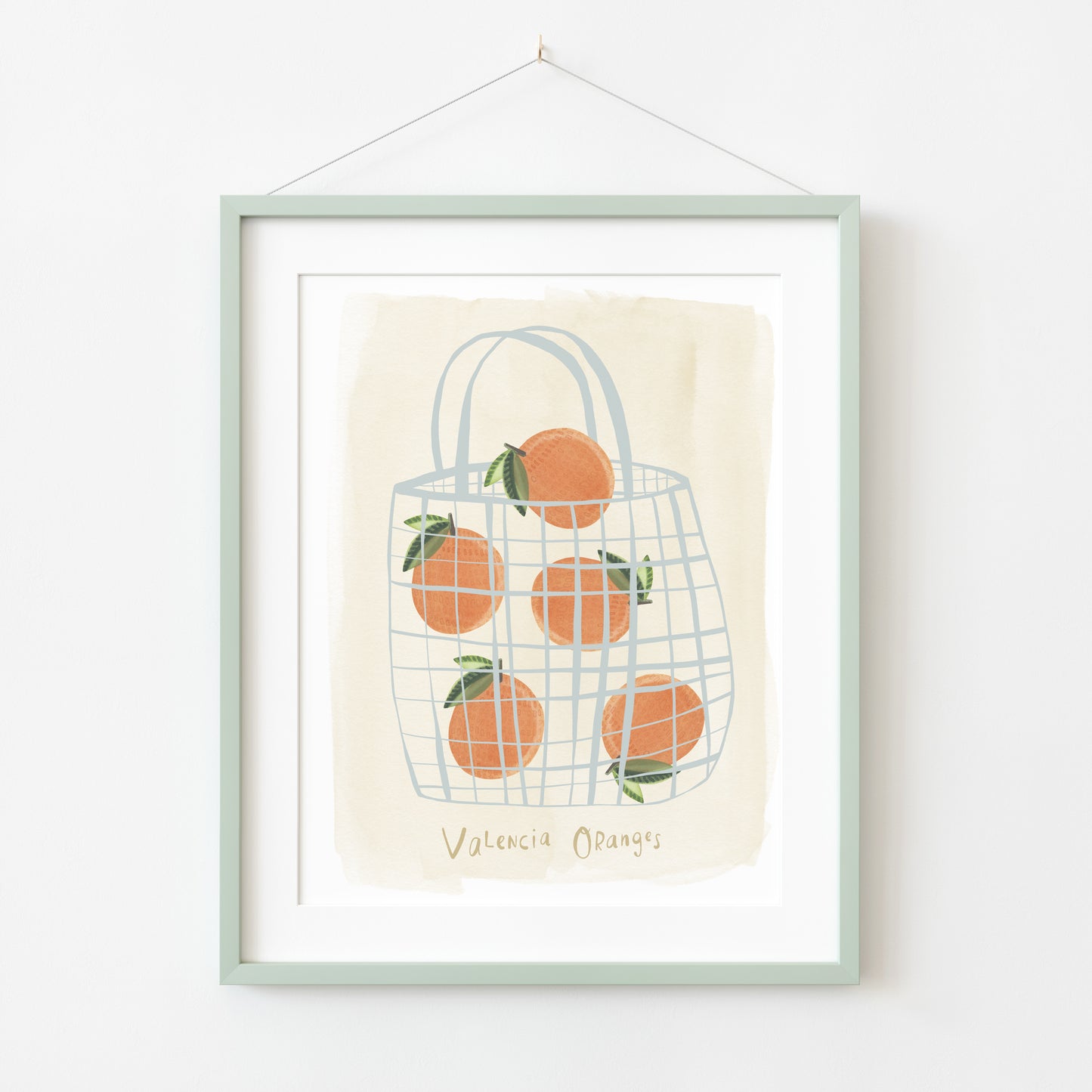 Valencia Oranges • Paper Print