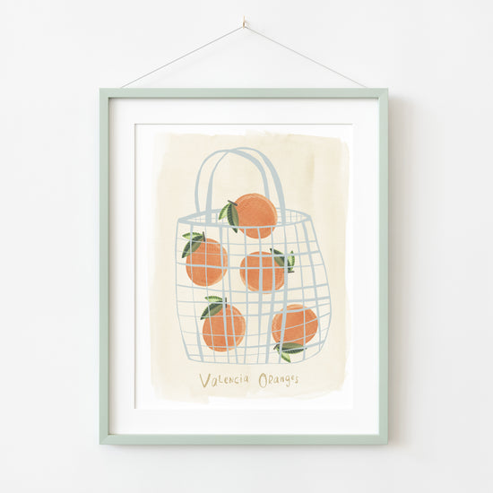 Valencia Oranges • Paper Print