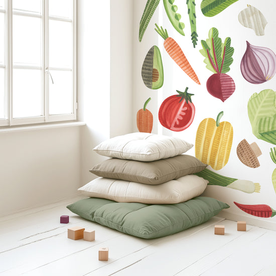 Vegetable Kit • Large • Peel-and-Stick Wall Decals