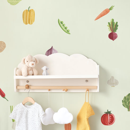 Vegetable Kit • Small • Peel-and-Stick Wall Decals